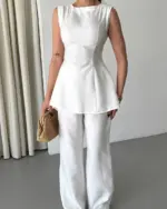 Dvodjelni set Geneva - bijeli - Slika 4