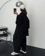 Dvodjelni set Fly - crni - Slika 2