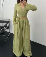 Dvodjelni set Titanic - zeleni - Slika 3