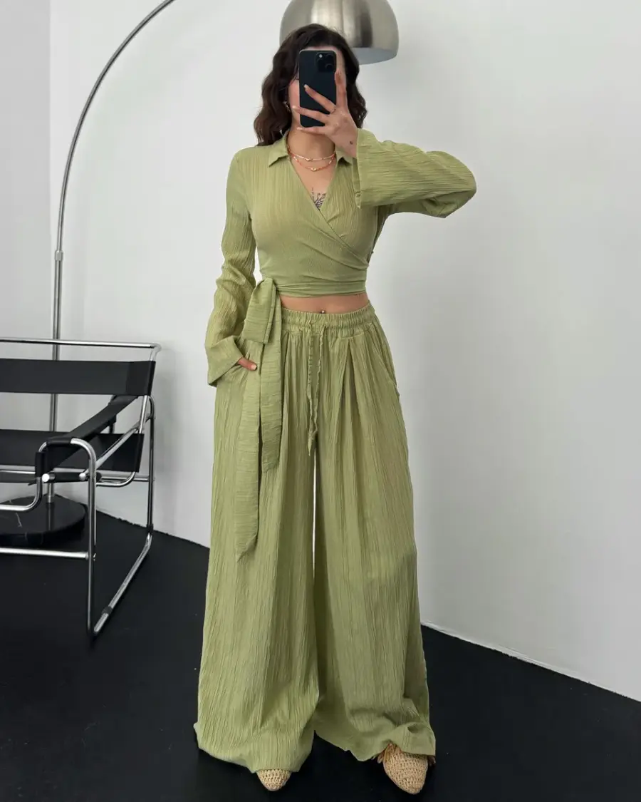 Dvodjelni set Titanic - zeleni - Slika 2