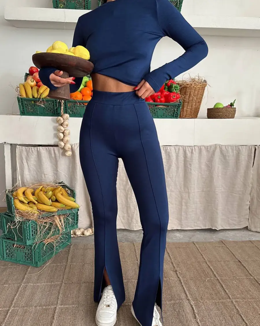 Dvodjelni set Jacobs - tamnoplavi - Slika 2