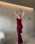 Dvodjelni set Salvador - bordo - Slika 3