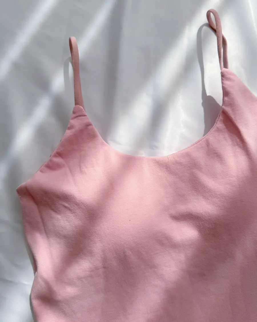 Top sa spužvicama S-M - rozi - Slika 5