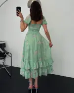 Midi haljina Catherine - zelena - Slika 4