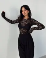 Top/mrežica Philippa - crni - Slika 2