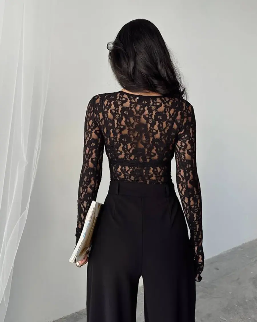 Top/mrežica Philippa - crni - Slika 4