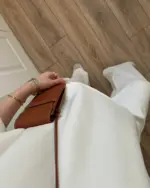 Dvodjelni set Quincy - cream bijeli - Slika 6