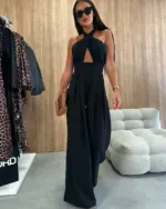 Kombinezon Astello - crni - Slika 2