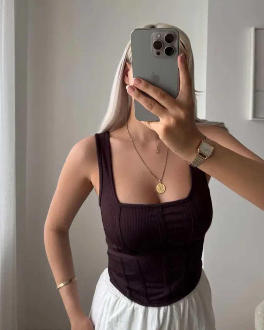 Top Nola - smeđi - Slika 2