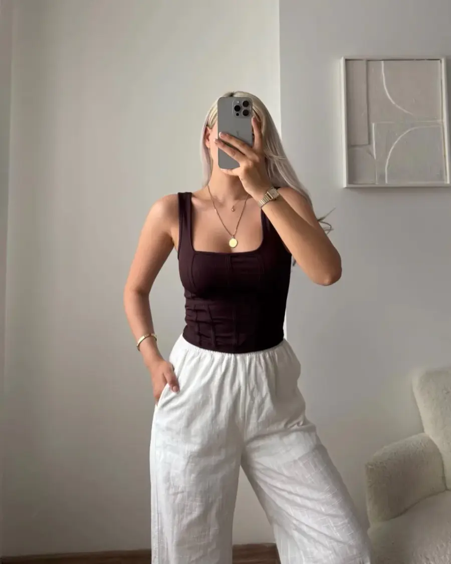 Top Nola - smeđi - Slika 1