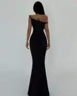 Maxi haljina Rowen - crna - Slika 2