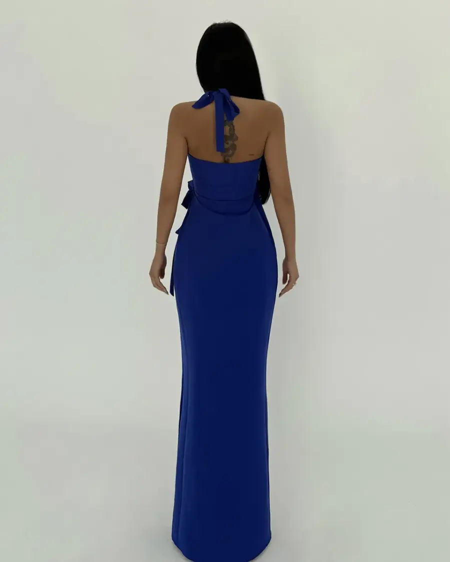 Maxi haljina Adria - plava - Slika 2