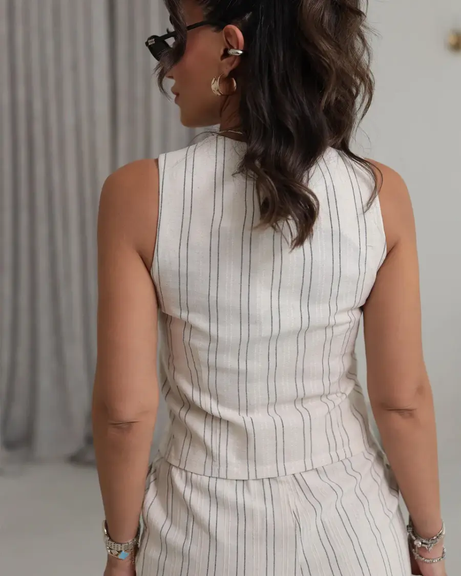 Dvodjelni set Morgan - cream - Slika 5