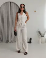 Dvodjelni set Morgan - cream - Slika 6