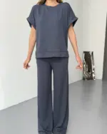 Dvodjelni set Jade - antracit - Slika 2