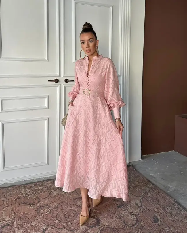 Maxi haljina Murphy - roza