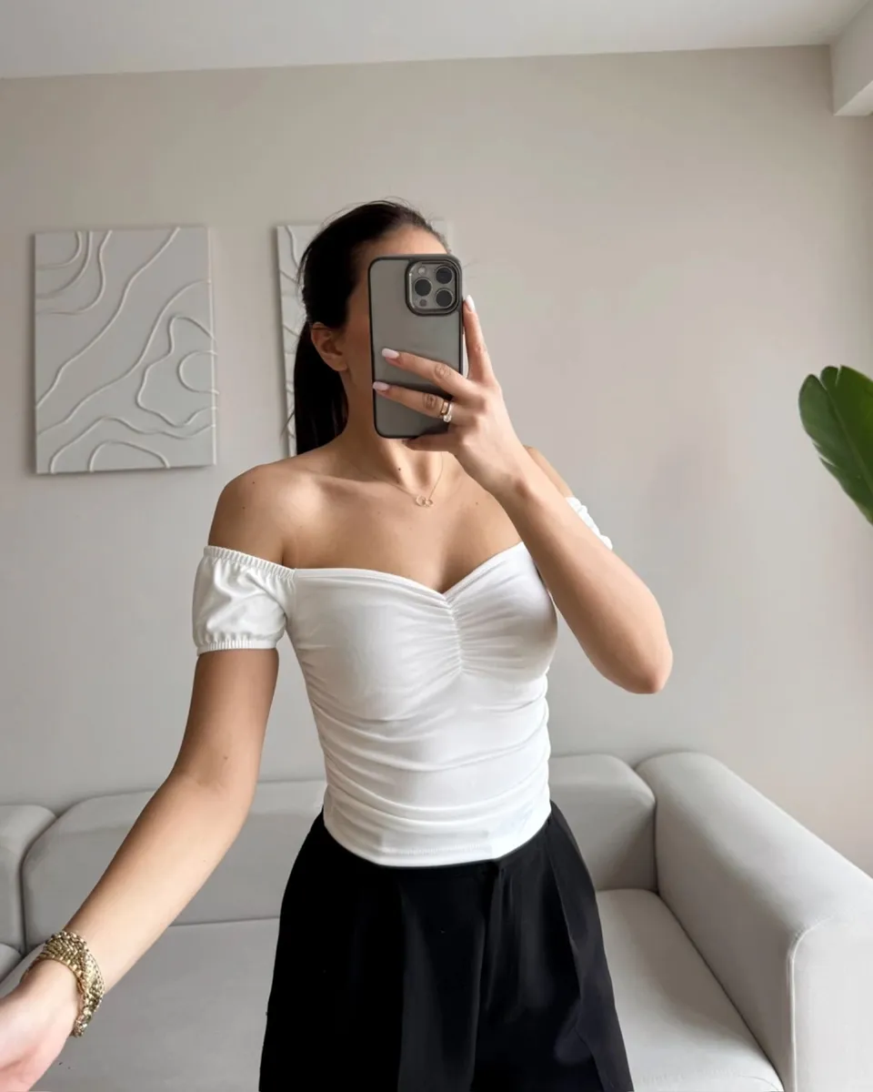 Top Lex - bijeli - Slika 5