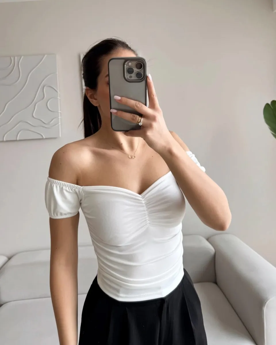 Top Lex - bijeli - Slika 4