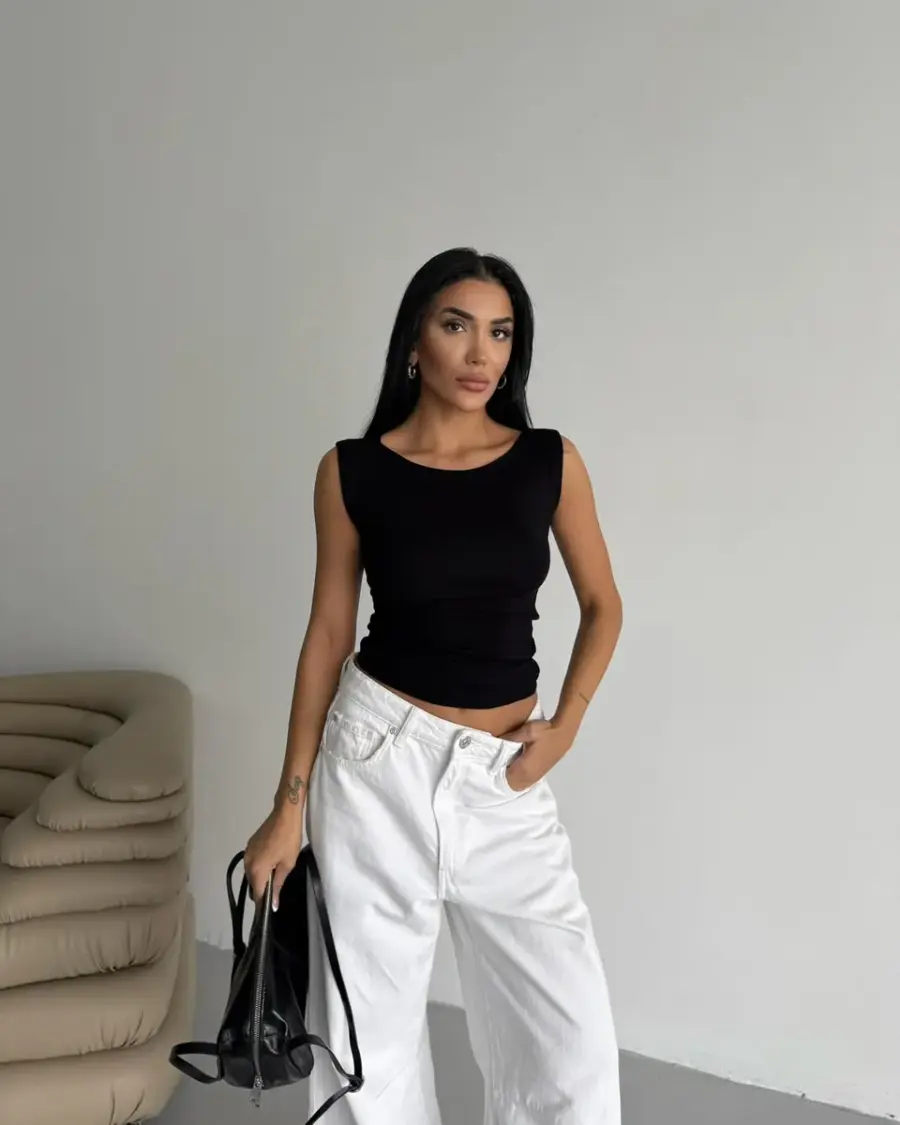 Majica Florence - crna - Slika 2