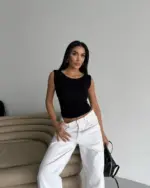 Majica Florence - crna - Slika 3