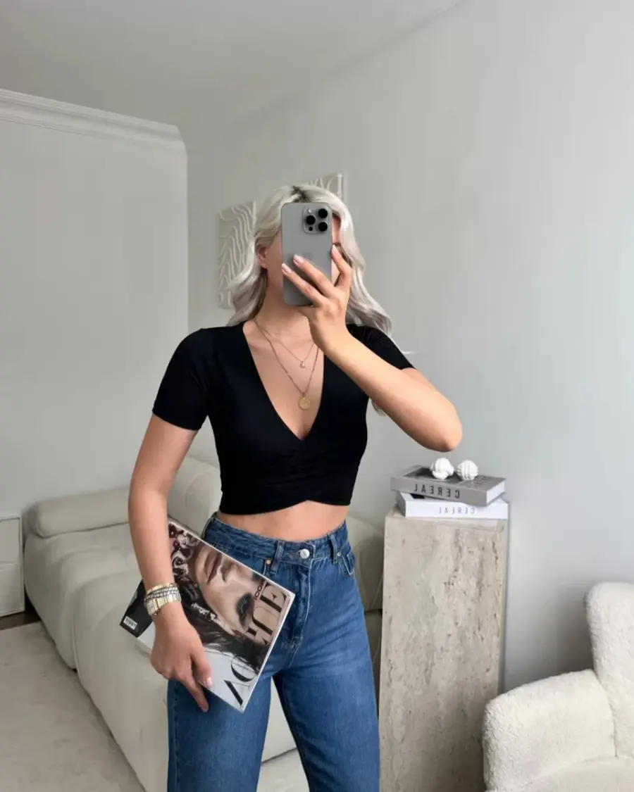 Top Tara - crni - Slika 3