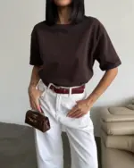 Majica Kerrie - smeđa - Slika 3