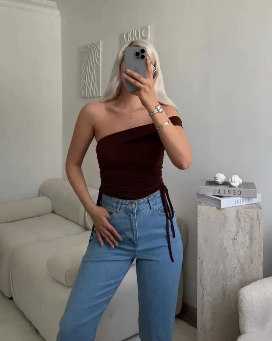 Top Suri - smeđi - Slika 2