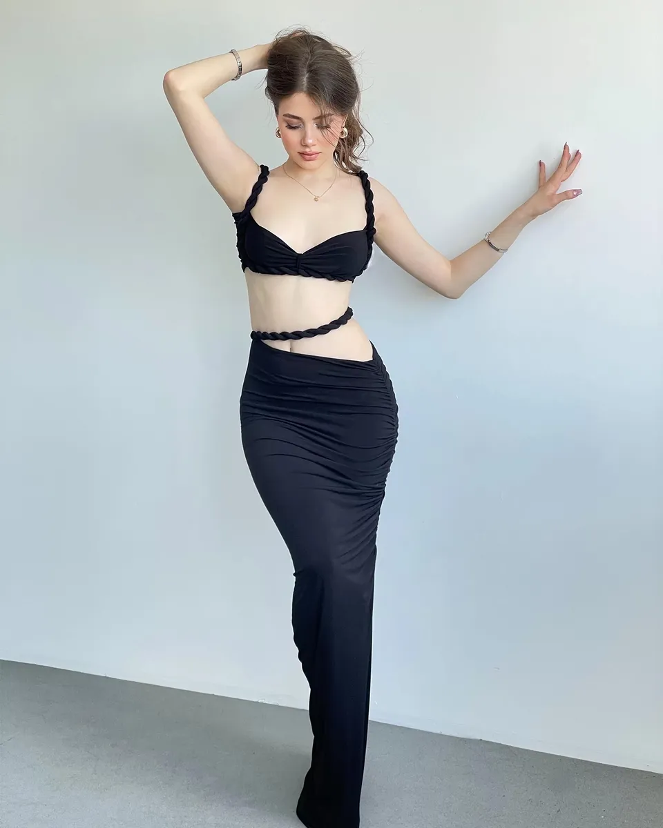 Dvodjelni set Zenaya - crni
