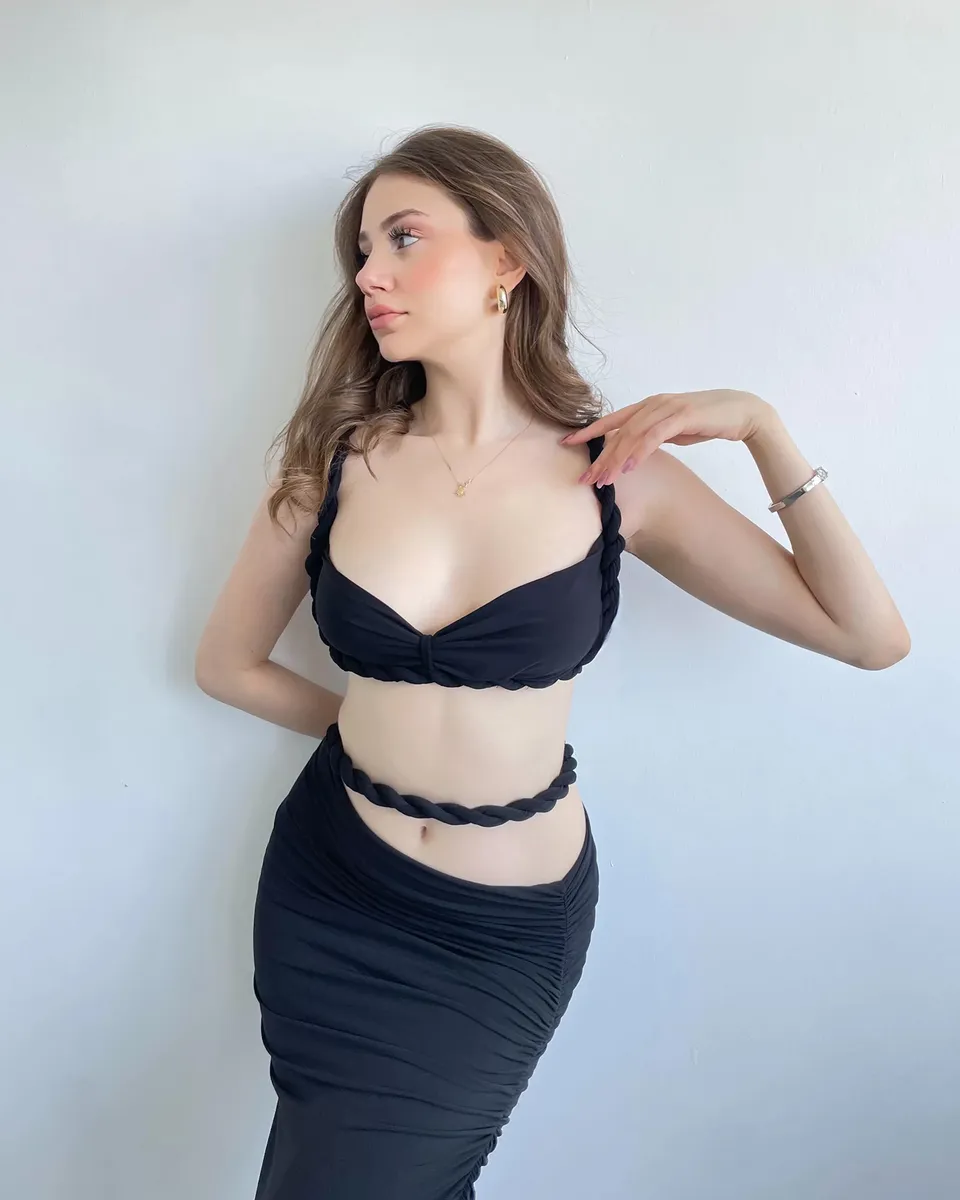 Dvodjelni set Zenaya - crni
