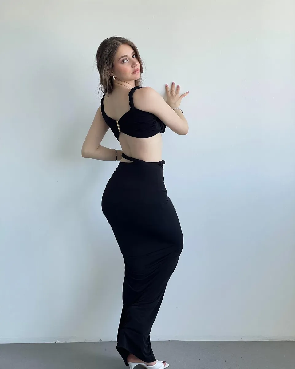 Dvodjelni set Zenaya - crni