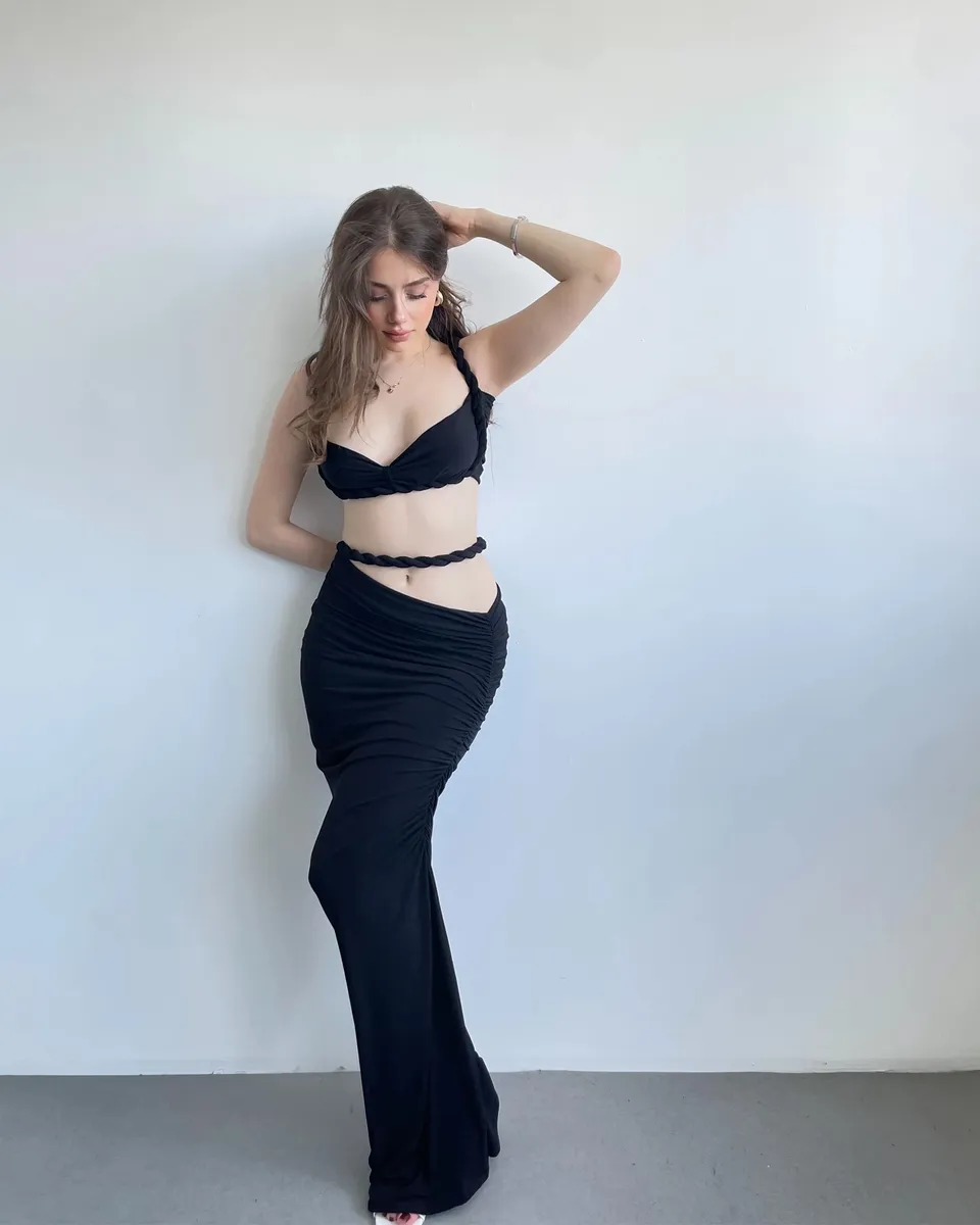 Dvodjelni set Zenaya - crni