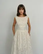 Midi haljina Monroe - cream - Slika 3