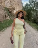 Dvodjelni set Ezra - žuti - Slika 2