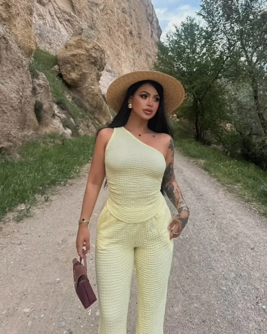 Dvodjelni set Ezra - žuti - Slika 2