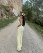 Dvodjelni set Ezra - žuti - Slika 3