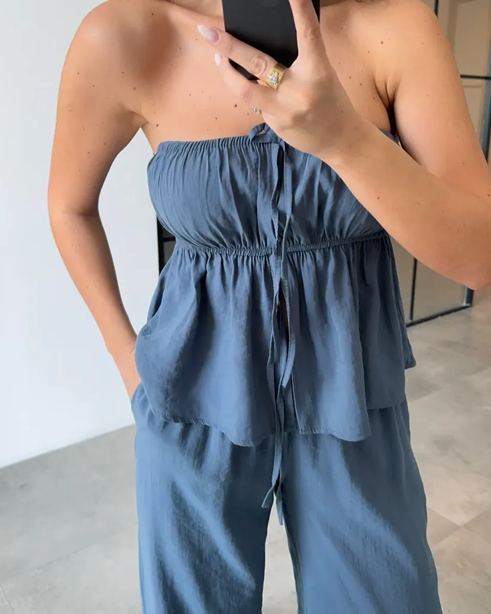 Dvodjelni set Lenysa - tamnoplavi