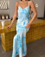 Maxi haljina Jessica - plava - Slika 3