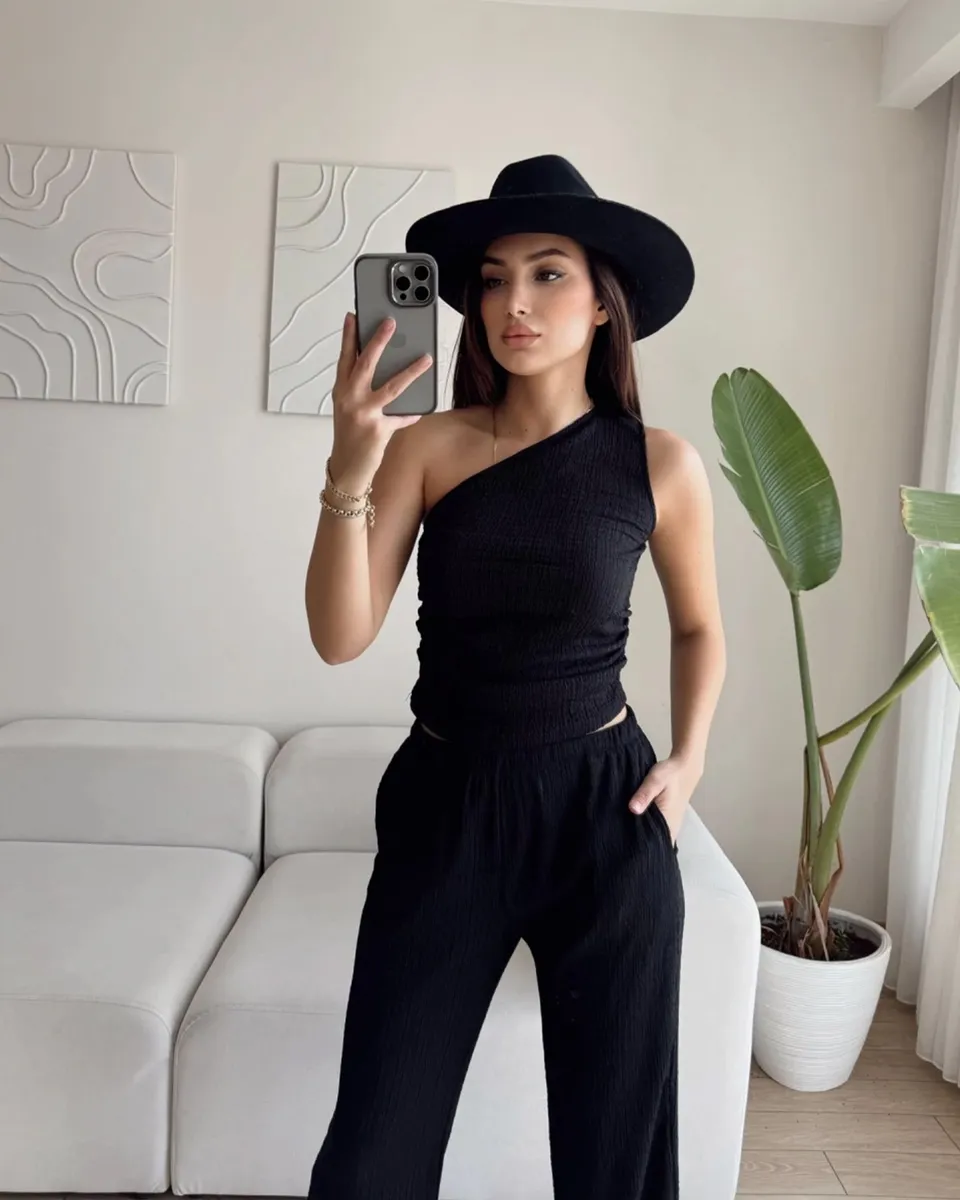 Dvodjelni set Avelis - crni
