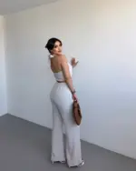 Dvodjelni set Saira - cream - Slika 4