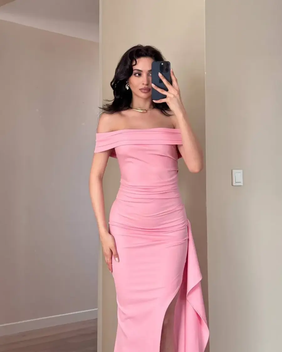 Maxi haljina Starla - roza - Slika 2