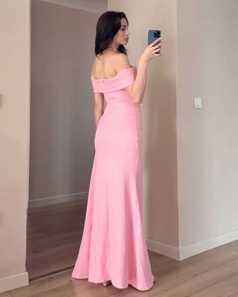 Maxi haljina Starla - roza - Slika 3