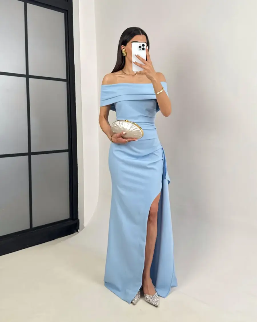 Maxi haljina Starla - plava - Slika 2