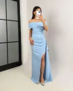 Maxi haljina Starla - plava - Slika 3