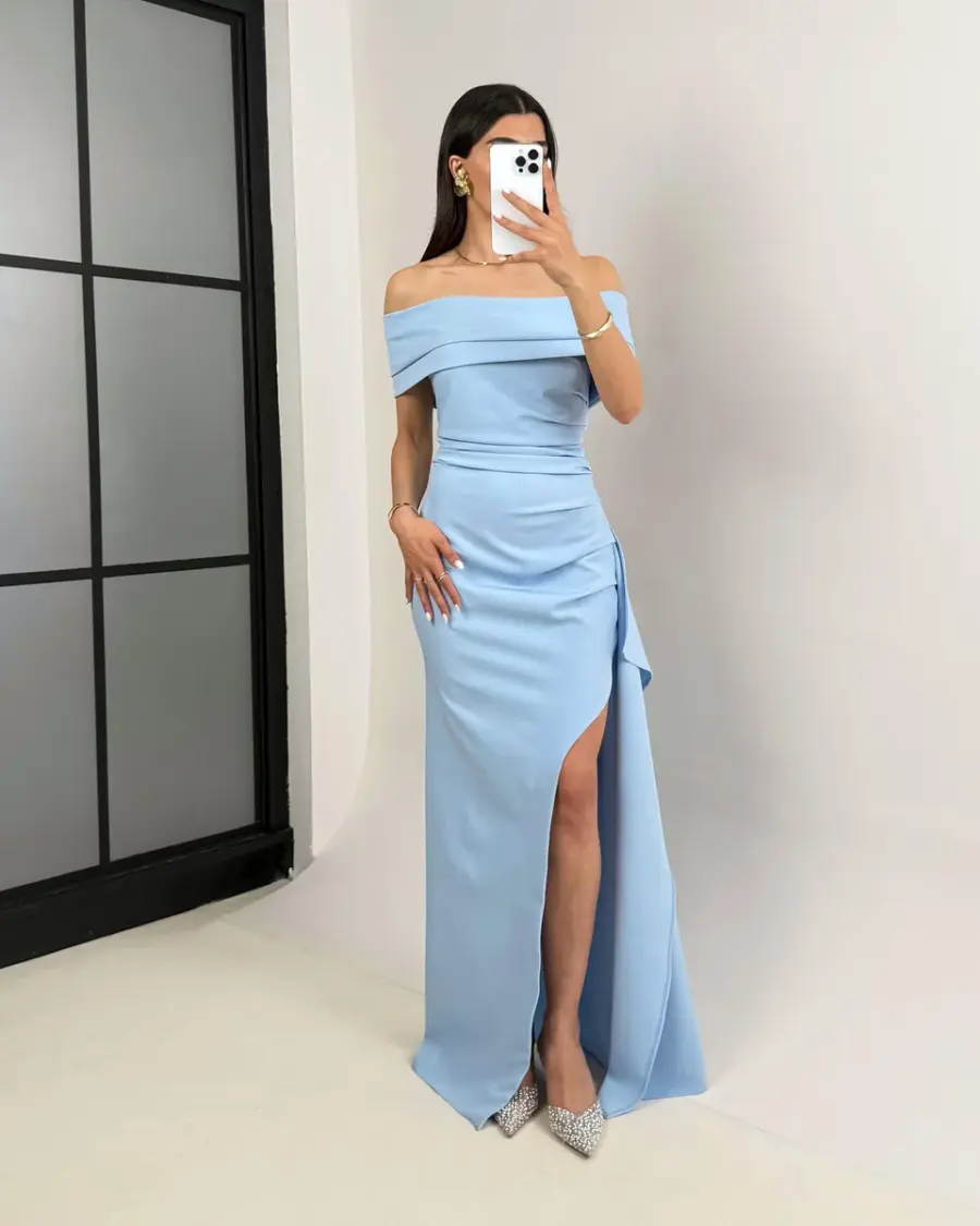 Maxi haljina Starla - plava - Slika 3