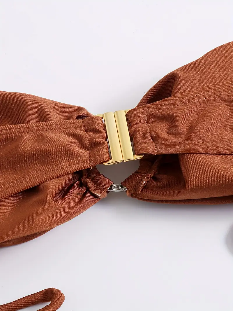 Kupaći kostim Rust - terakota - Slika 5