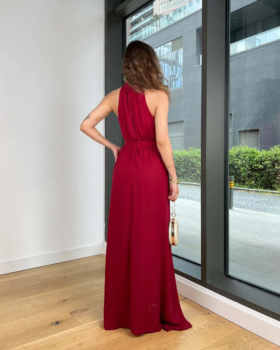 Maxi haljina Herlan  - bordo
