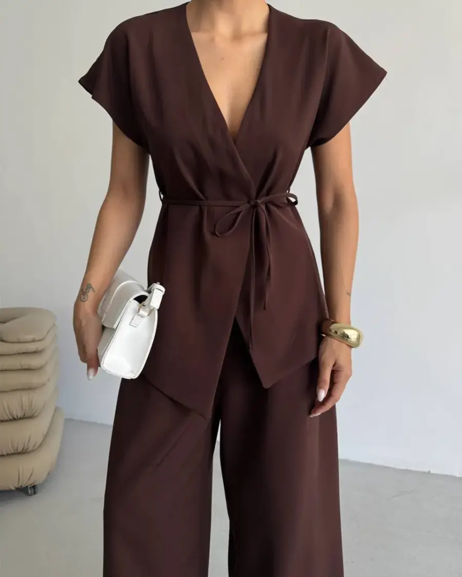 Odijelo Nellis - smeđe - Slika 2