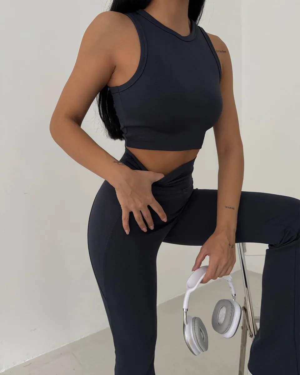 Dvodjelni set Calvin - antracit - Slika 2