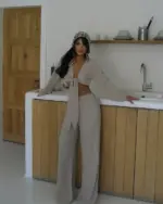 Dvodjelni set Adelina - bež - Slika 3