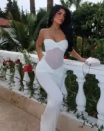 Maxi haljina Armen - bijela - Slika 2